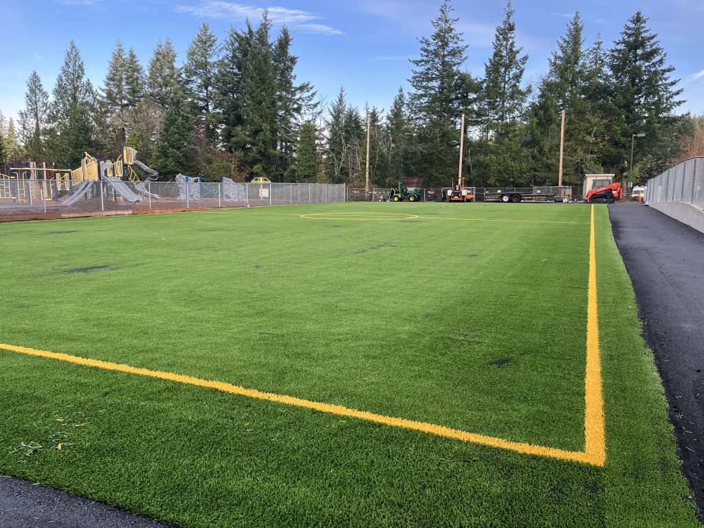 Toledo Elementary Turf Playfield Ready for Action!